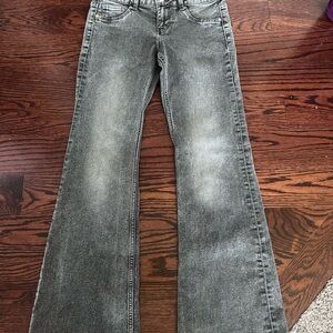 H& M Women's Black Flared Jeans